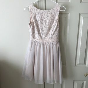 Short Light Pink Formal Dress
